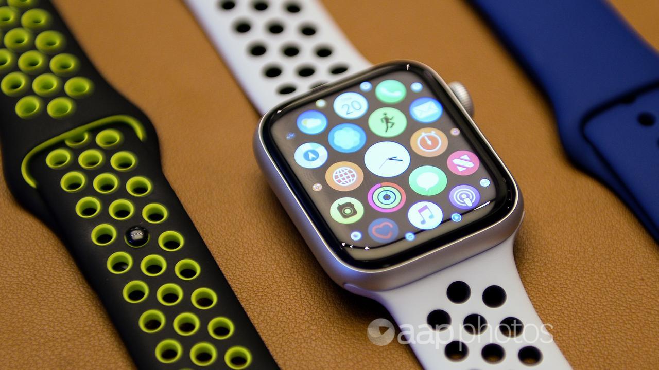 Apple Watch (foto de archivo)