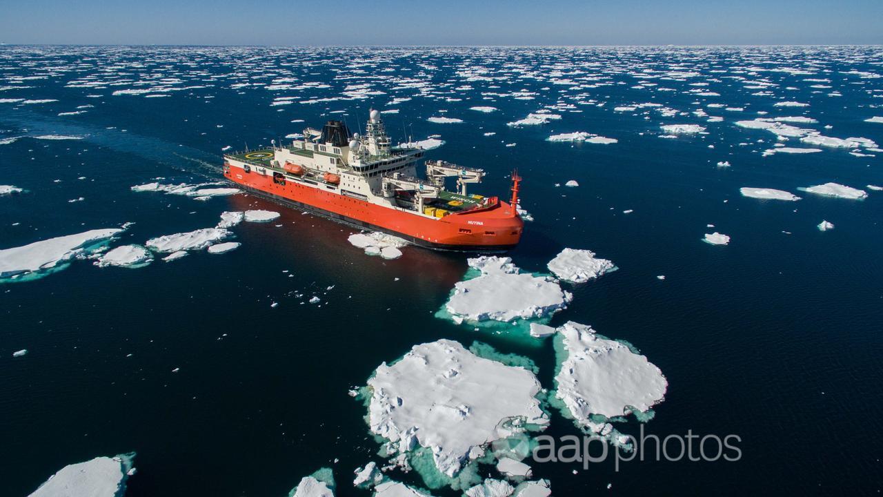 Antarctic Icebreaker RSV Nuyina