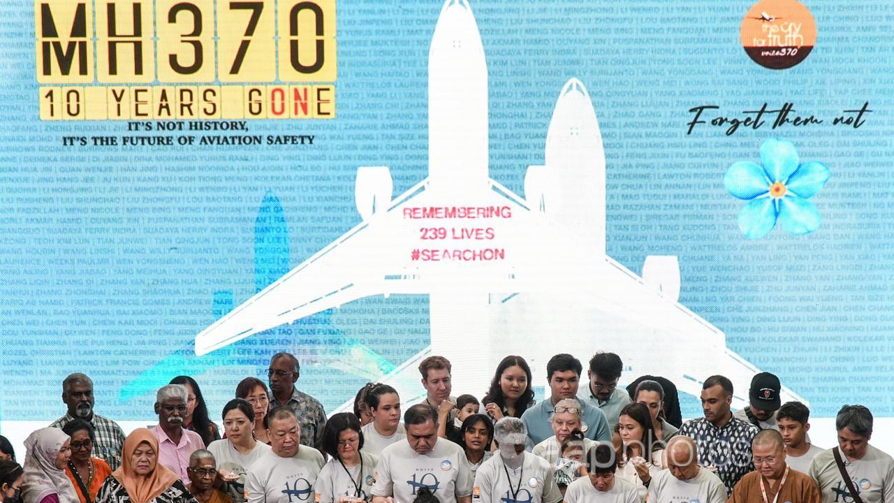 Family members of passengers and crew on board MH370