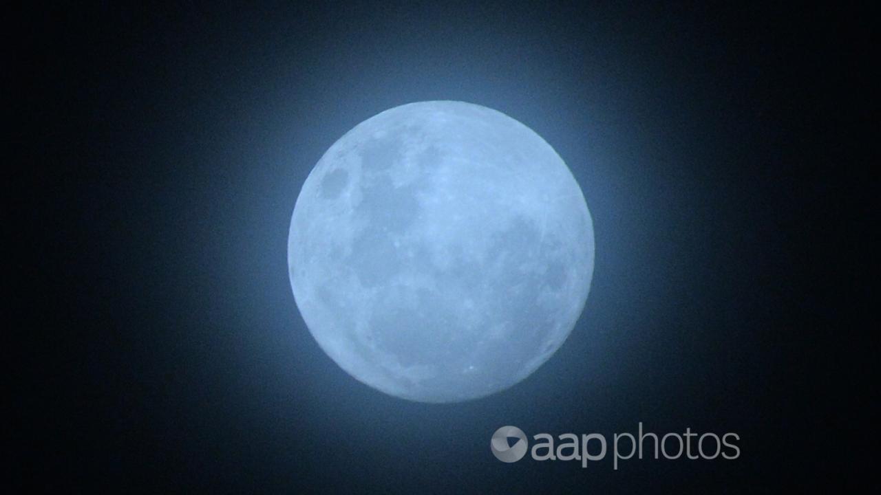 A full moon (file image)