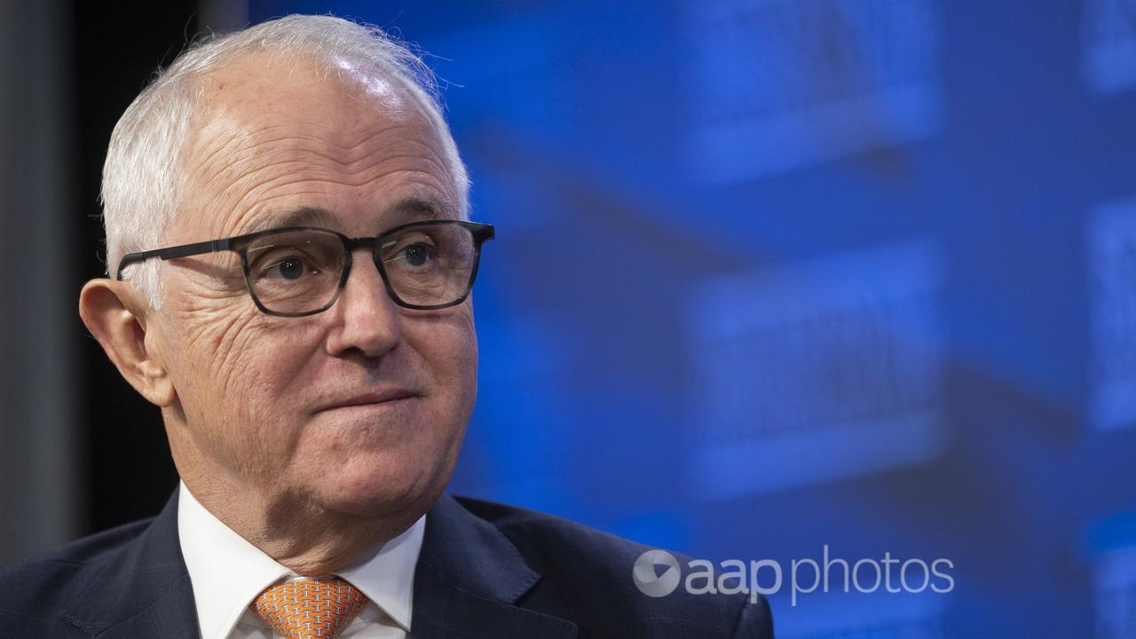 Malcolm Turnbull at the National Press Club (file)