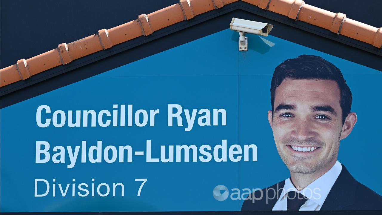 Ryan Bayldon-Lumsden stood for election despite facing a murder trial.