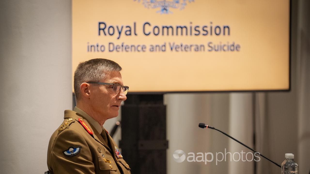 Chief of the Australian Defence Force (ADF) Angus Campbell