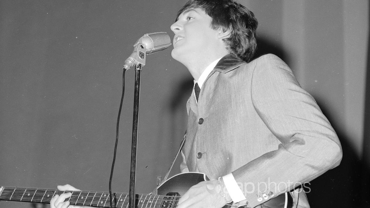 Paul McCartney in 1964 (file)