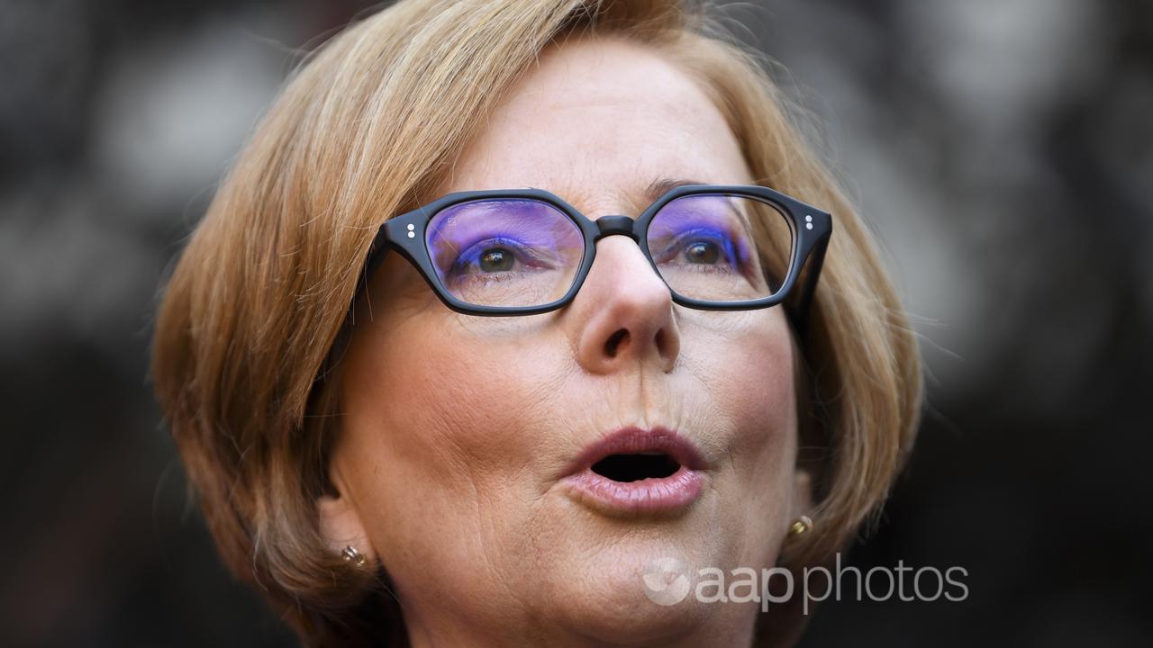 Former prime minister Julia Gillard (file image)