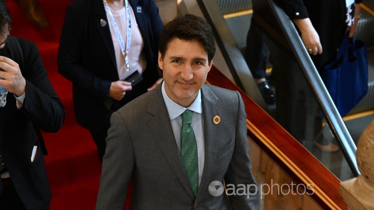 Canada’s Prime Minister Justin Trudeau (file image)