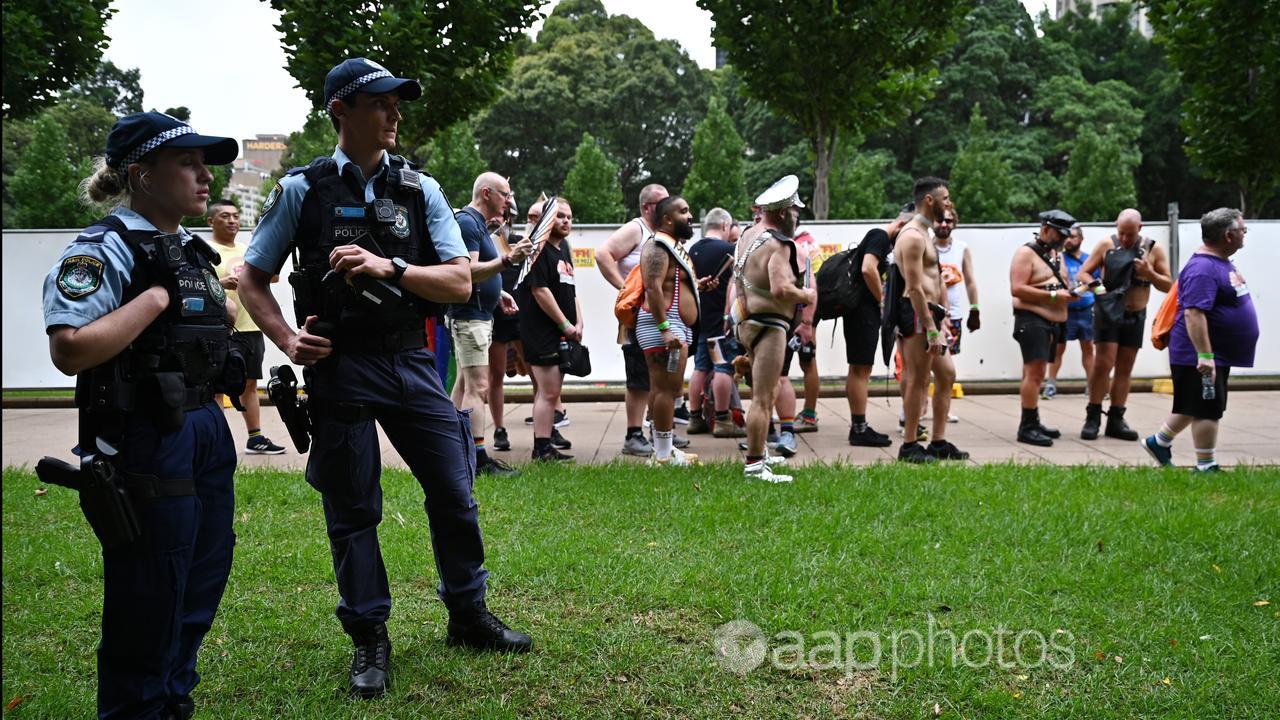 NSW Police at Mardi Gras