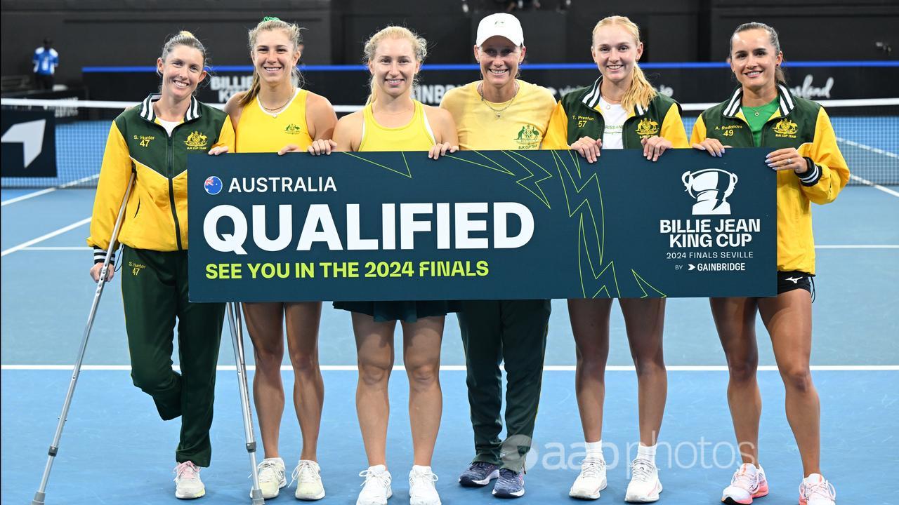 Australian women's tennis team