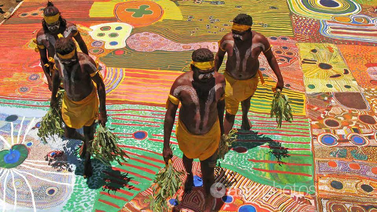 Indigenous dancers from WA's remote Kimberley region (file image)