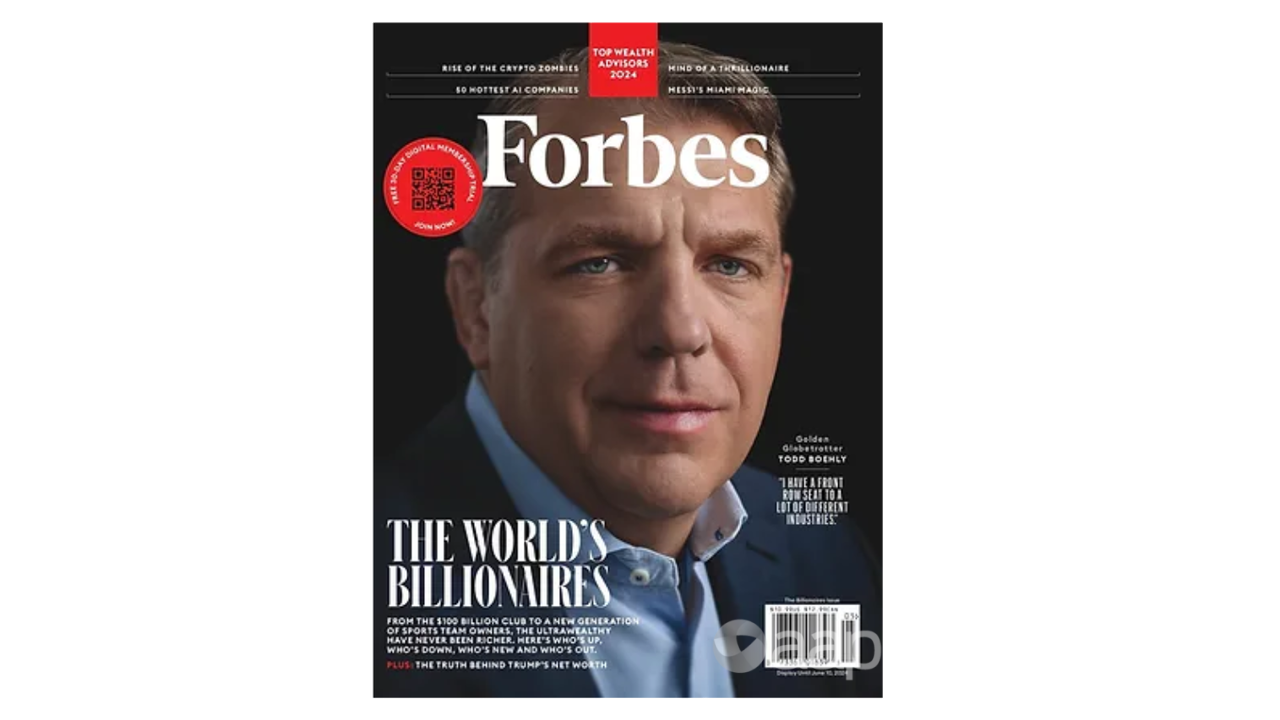 Forbes magazine April/May 2024 front cover
