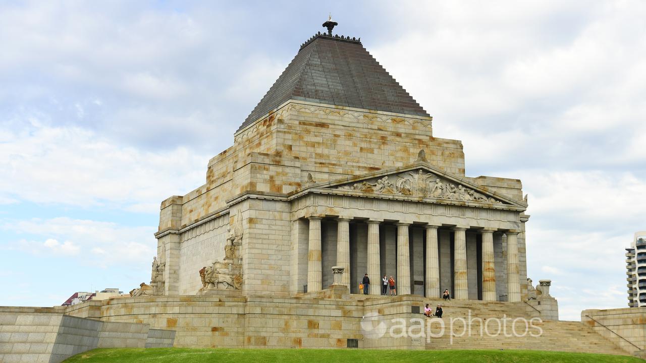 The Shrine of Remembrance in Melbourne (file image)