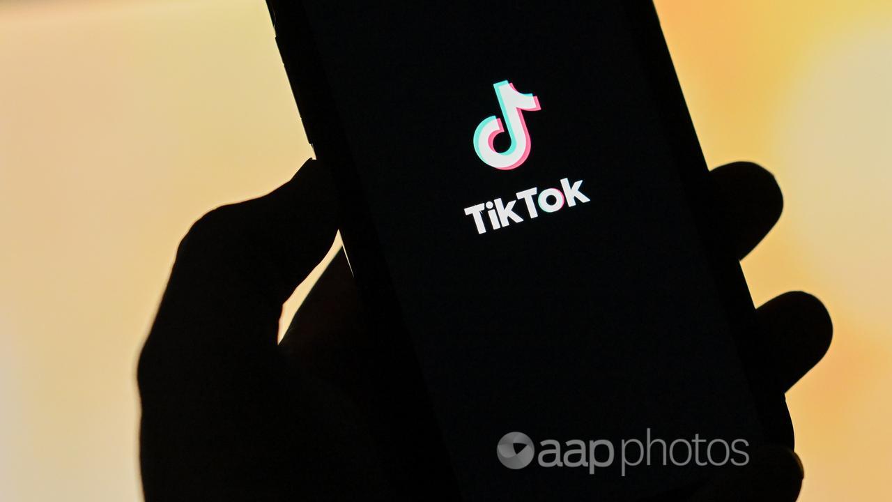 The TikTok app