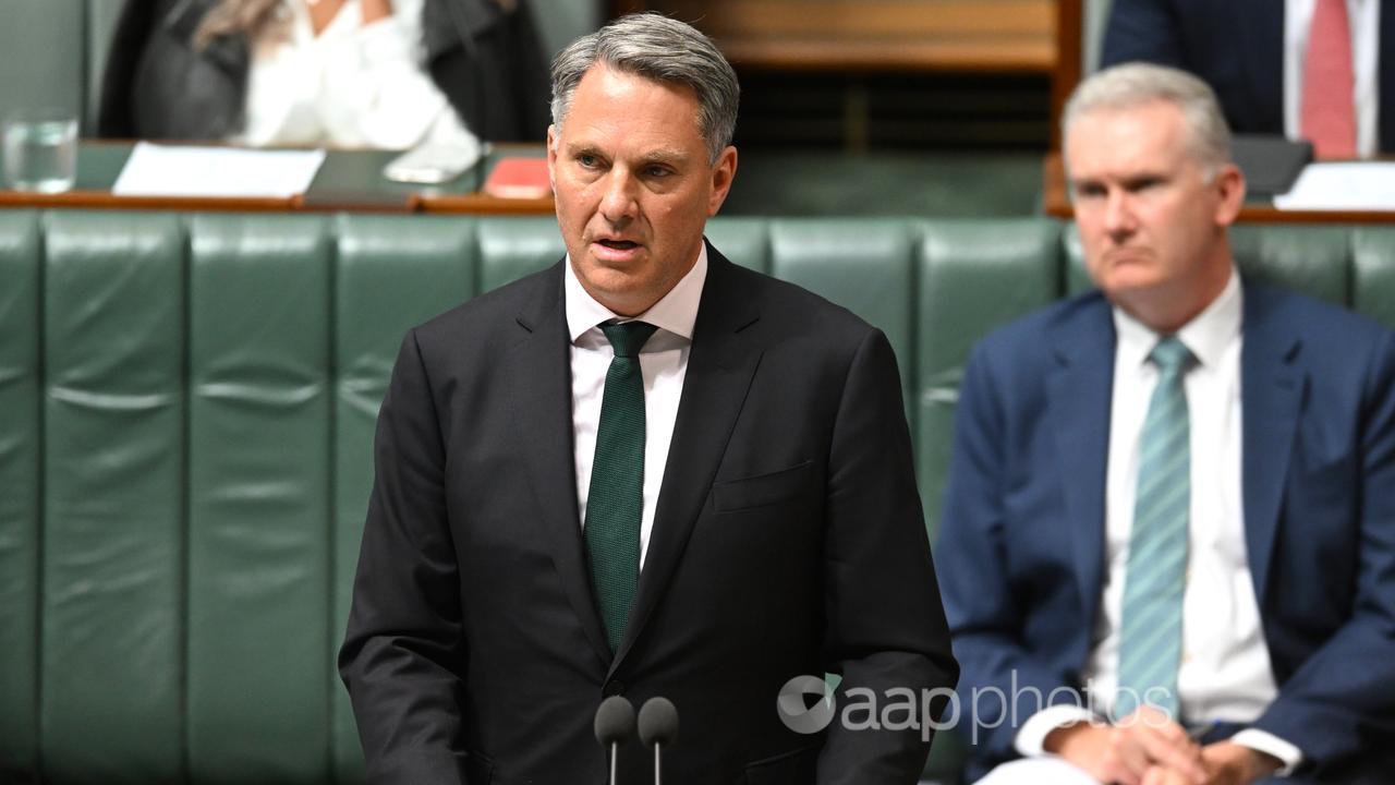 Defence Minister Richard Marles speaks during Question Time