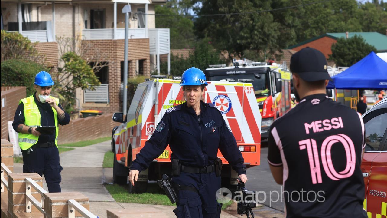 Whalan townhouse explosion