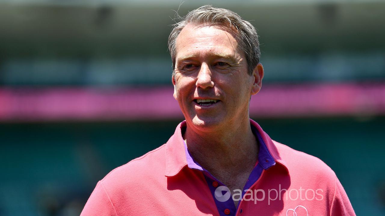 Former Australian cricketer Glenn McGrath