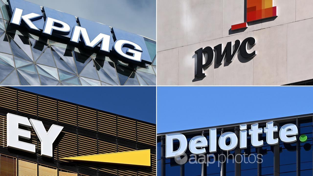 The Big Four consulting firms include Deloitte, EY, KPMG and PwC.