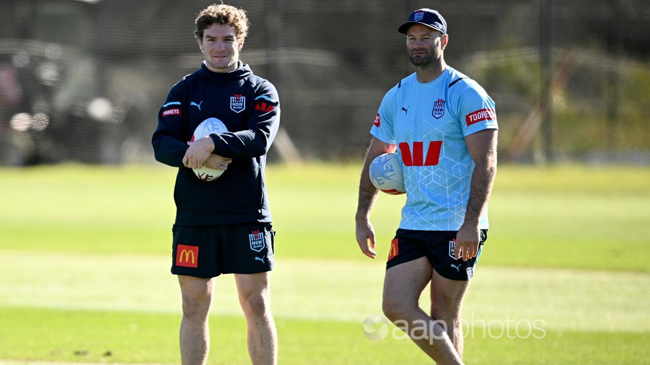 Liam Martin at NSW Blues training camp.