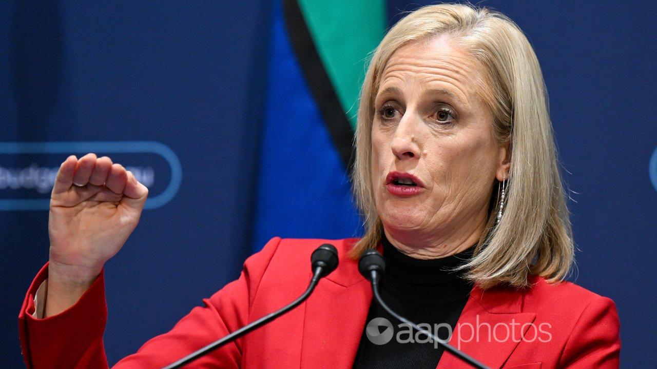 Finance Minister Katy Gallagher