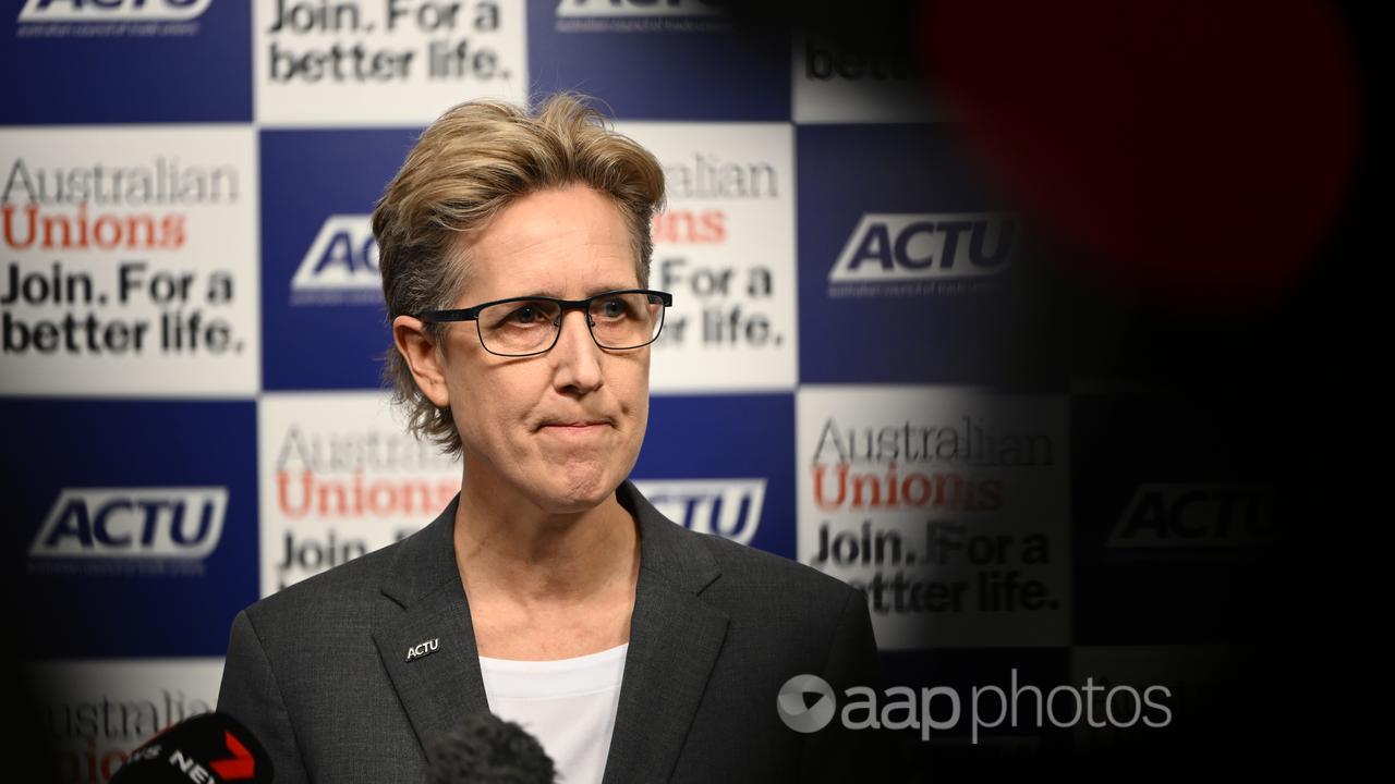 ACTU Secretary Sally McManus.