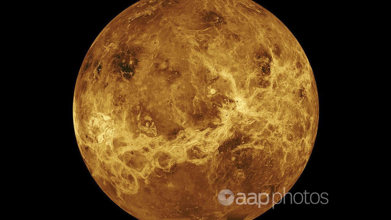 Image of the planet Venus.