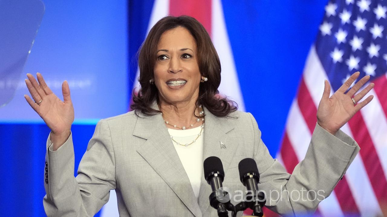 US Vice President Kamala Harris