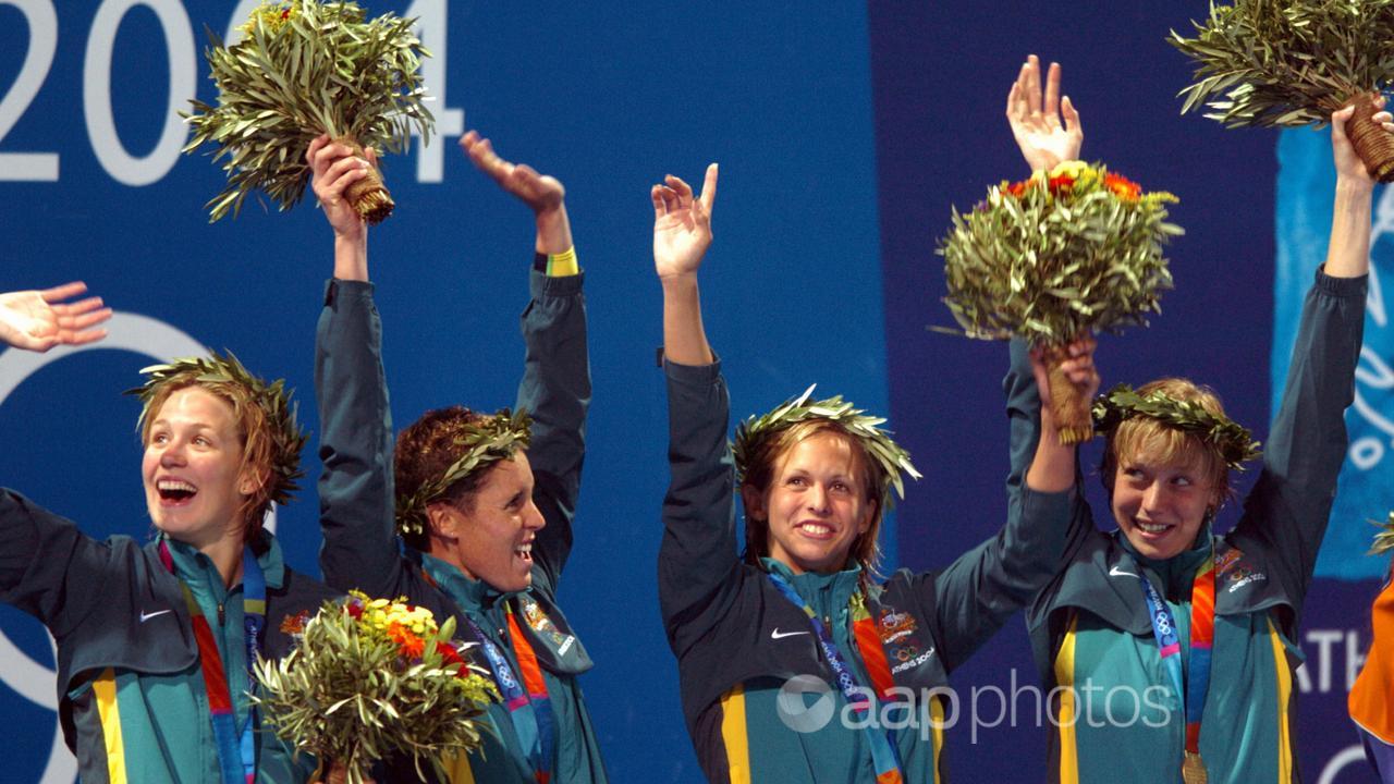 2004 swimming gold