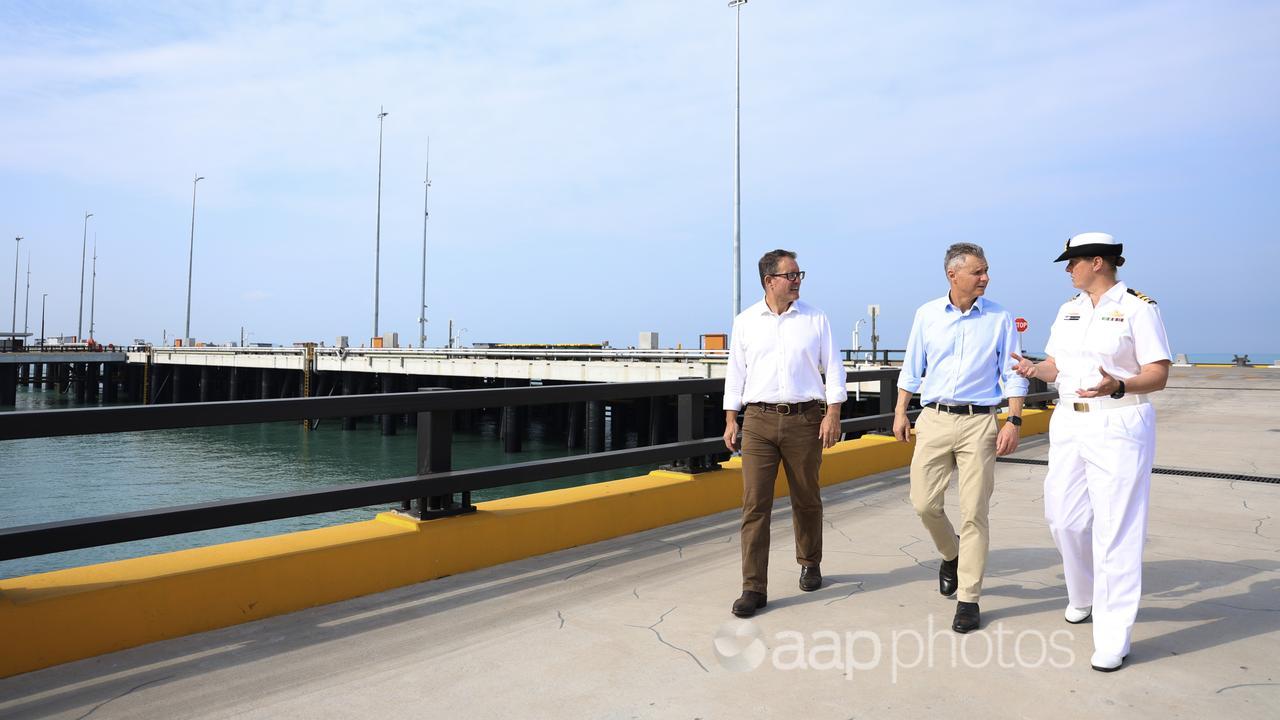 New Darwin wharf 