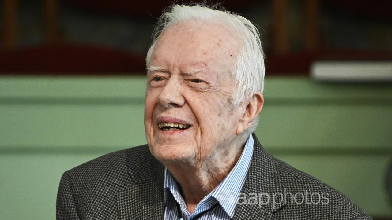 Jimmy Carter in 2019.