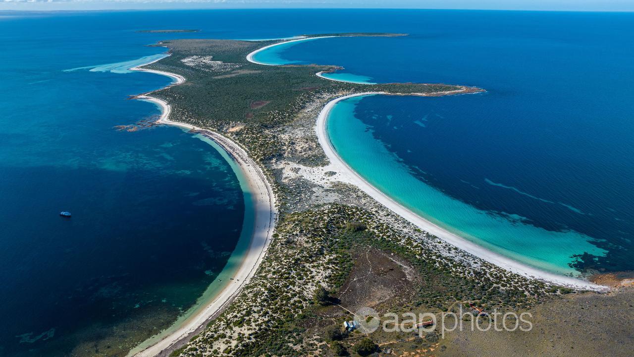 An aerial view of Reevesby Island, South Australia