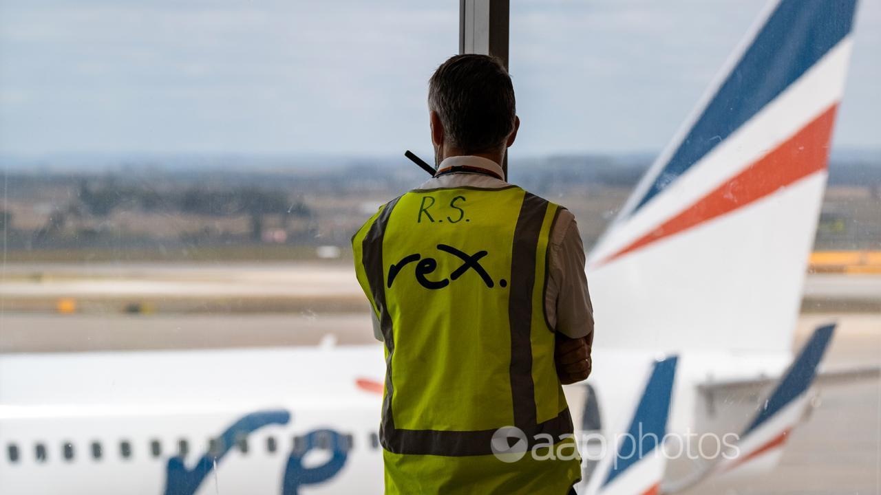 REX MELBOURNE SYDNEY FLIGHT LAUNCH