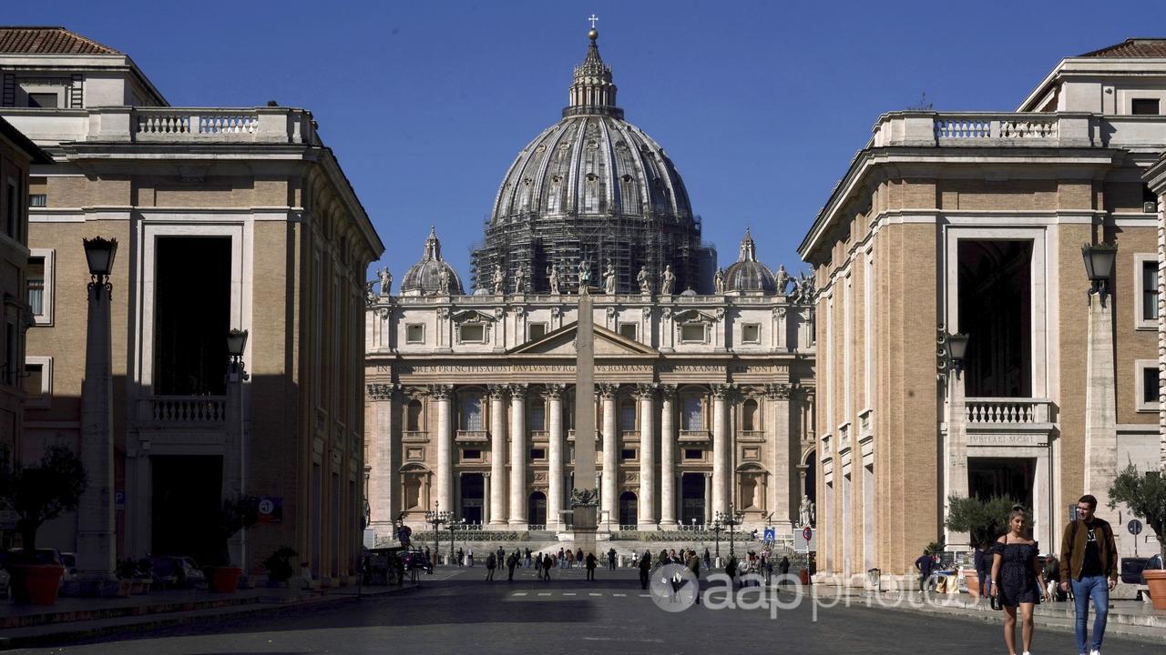 Exterior of St. Peter's Basilica at the Vatican