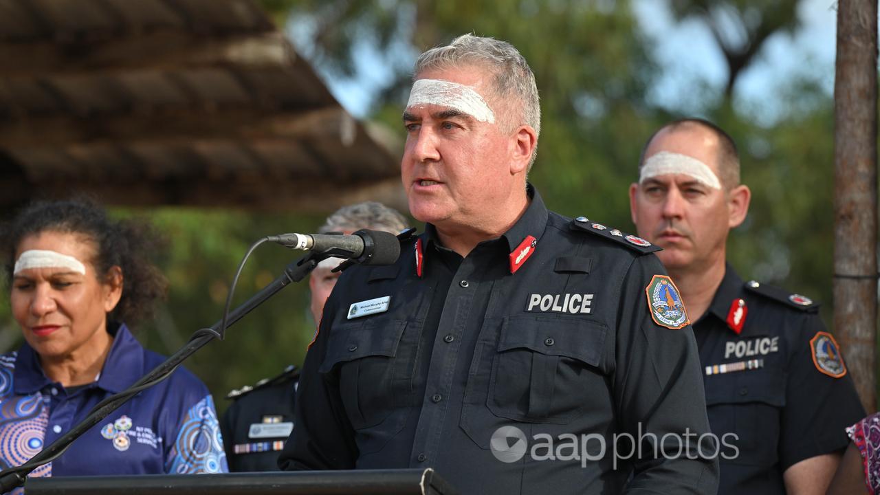 Northern Territory Police Commissioner Michael Murphy