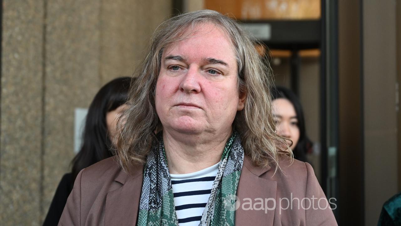 Roxanne Tickle leaves the Federal Court of Australia