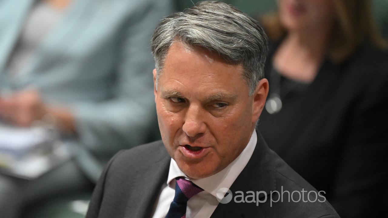 Deputy PM Richard Marles speaking during Question Time 