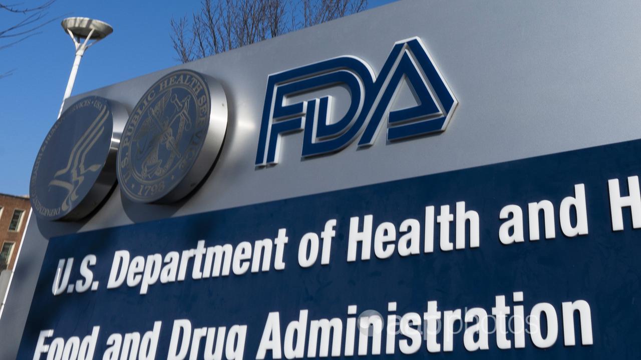 Sign for the Food and Drug Administration offices in Maryland