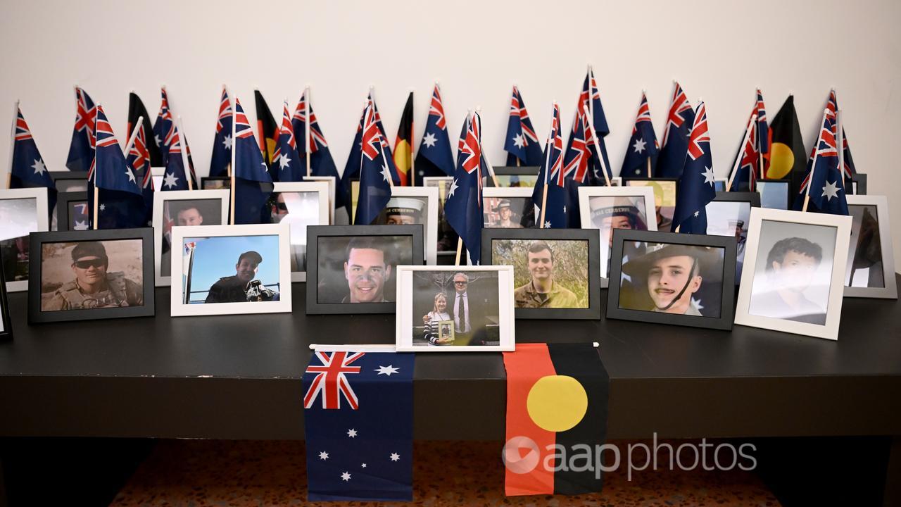 Portraits of ADF personnel who lost their lives to suicide