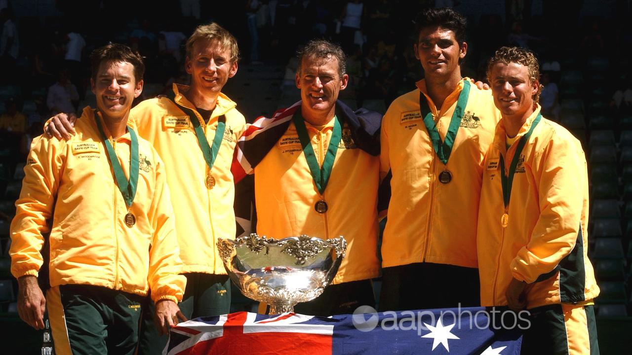 2003 Davis Cup winners Australia.