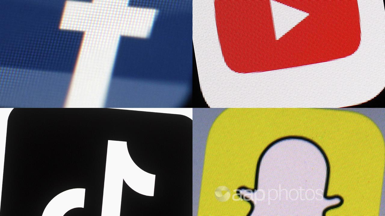 Social media logos.