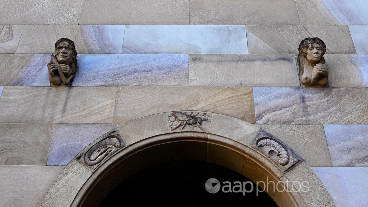 Gargoyles on The Michie Building at The University of Queensland