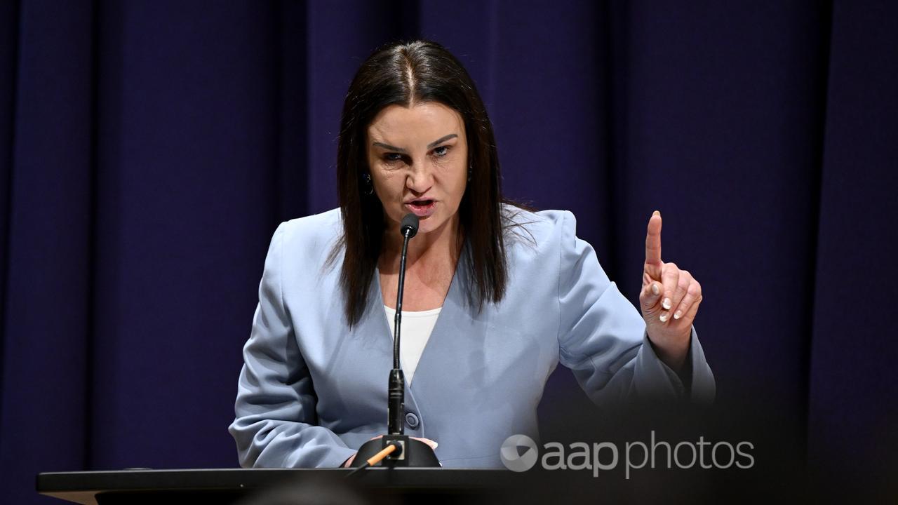 A file photo of Jacqui Lambie