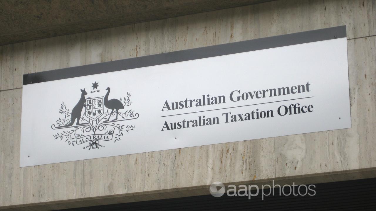 Sign for the Australian Taxation Office.