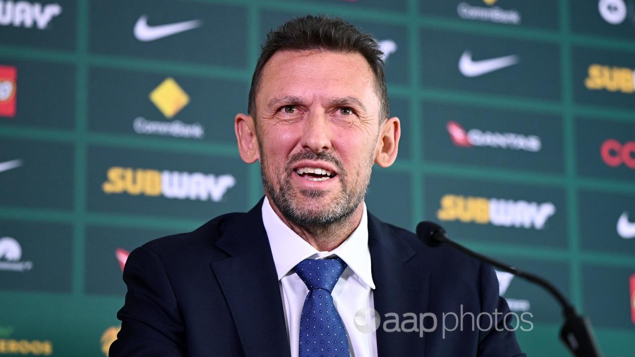 New Socceroos coach Tony Popovic.