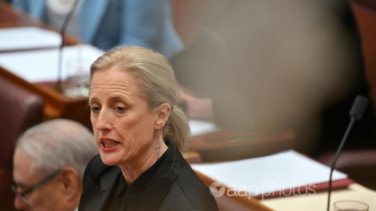 Minister for Finance Katy Gallagher (file)