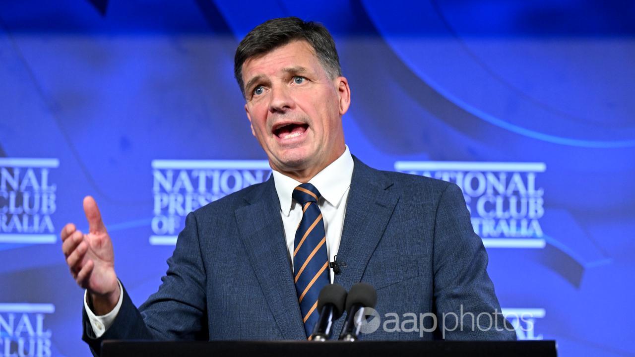 Shadow Treasurer Angus Taylor