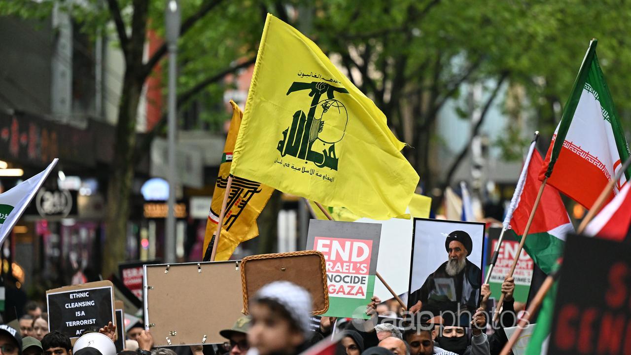 Protesters at a Pro-Palestine rally (file image)