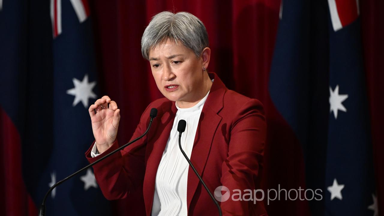 Foreign Minister Penny Wong (file image)