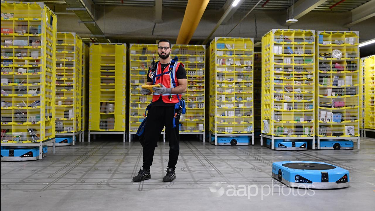 Reza Faqiri at Amazon warehouse