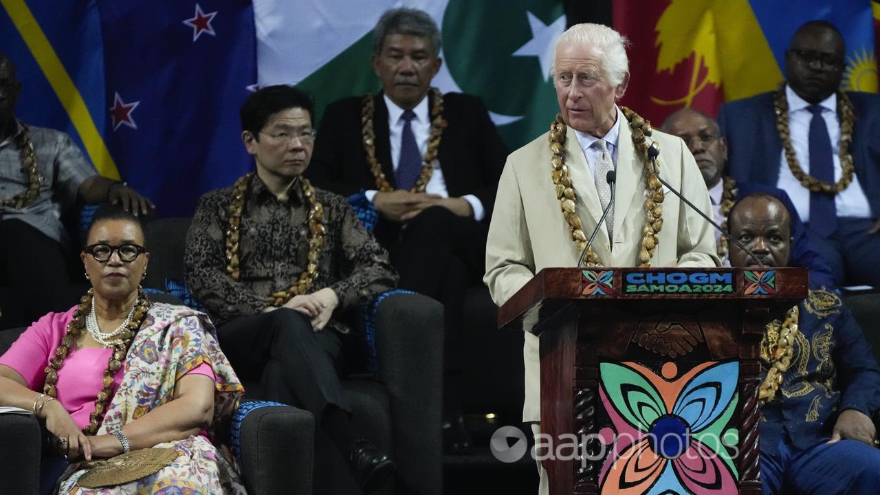 King Charles addresses CHOGM