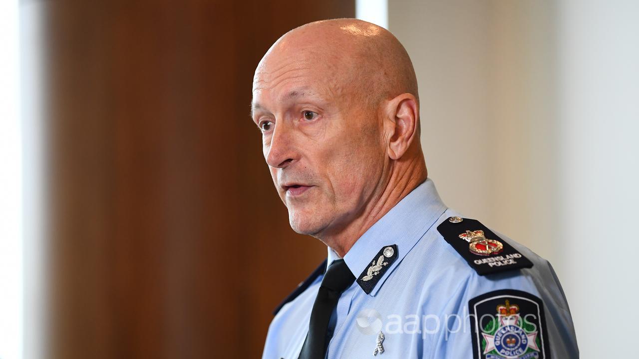 Queensland Police Commissioner Steve Gollschewski