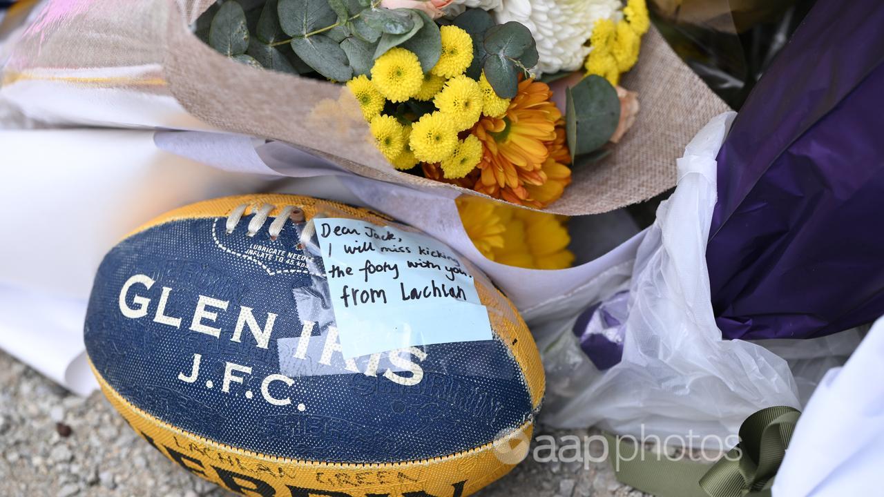 Football and flowers